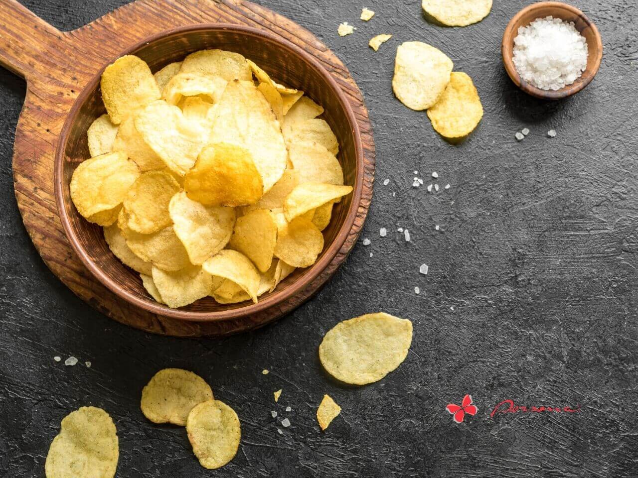 Batatas fritas de pacote